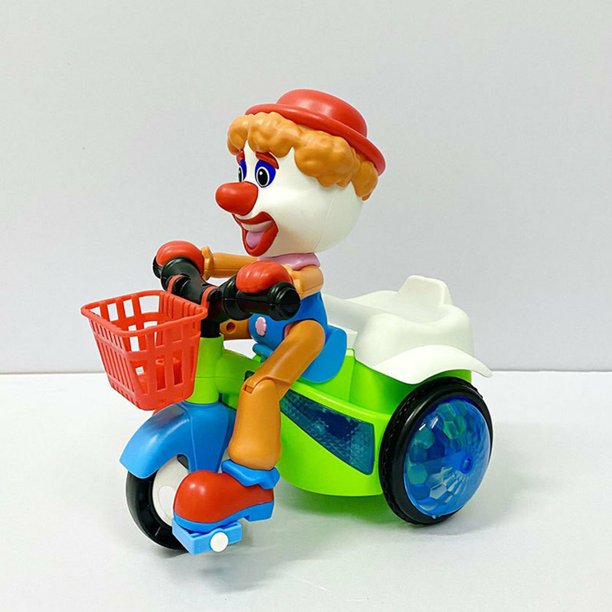 cartoon stunts dazzling dance tricycles