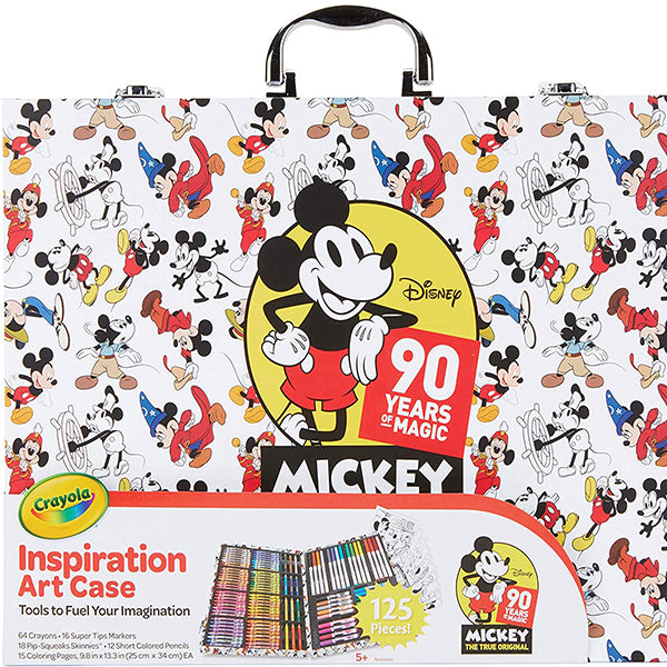 crayola mickey inspiration art case