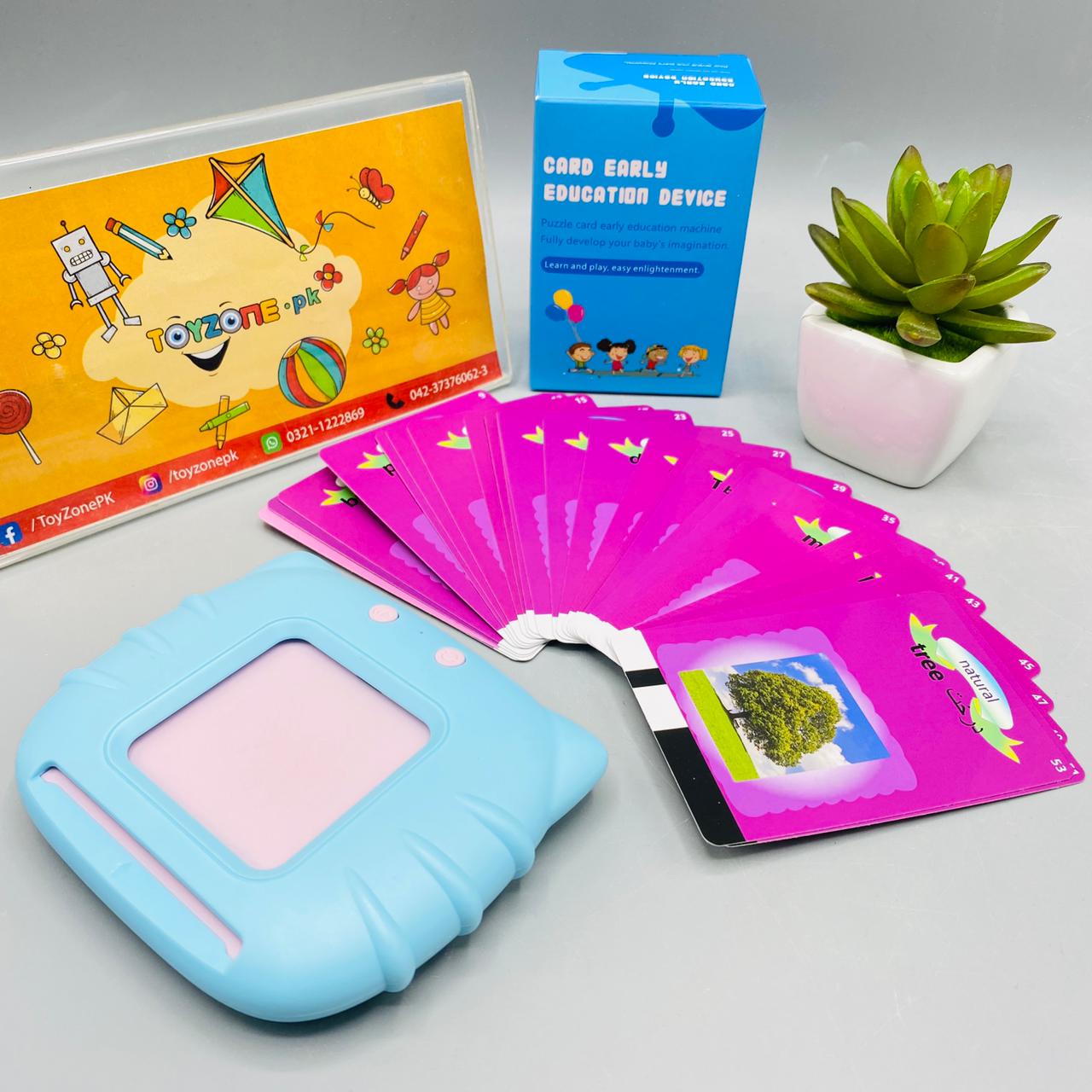 Early Development Card Reading Learning Device