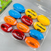 Thumbnail for football shaped eraser set