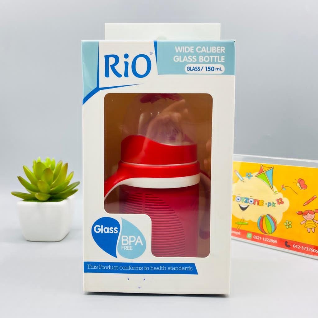 Glass Rio Baby Feeding Bottle