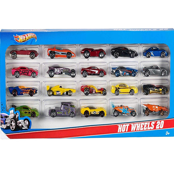 hot wheels 20 cars pack