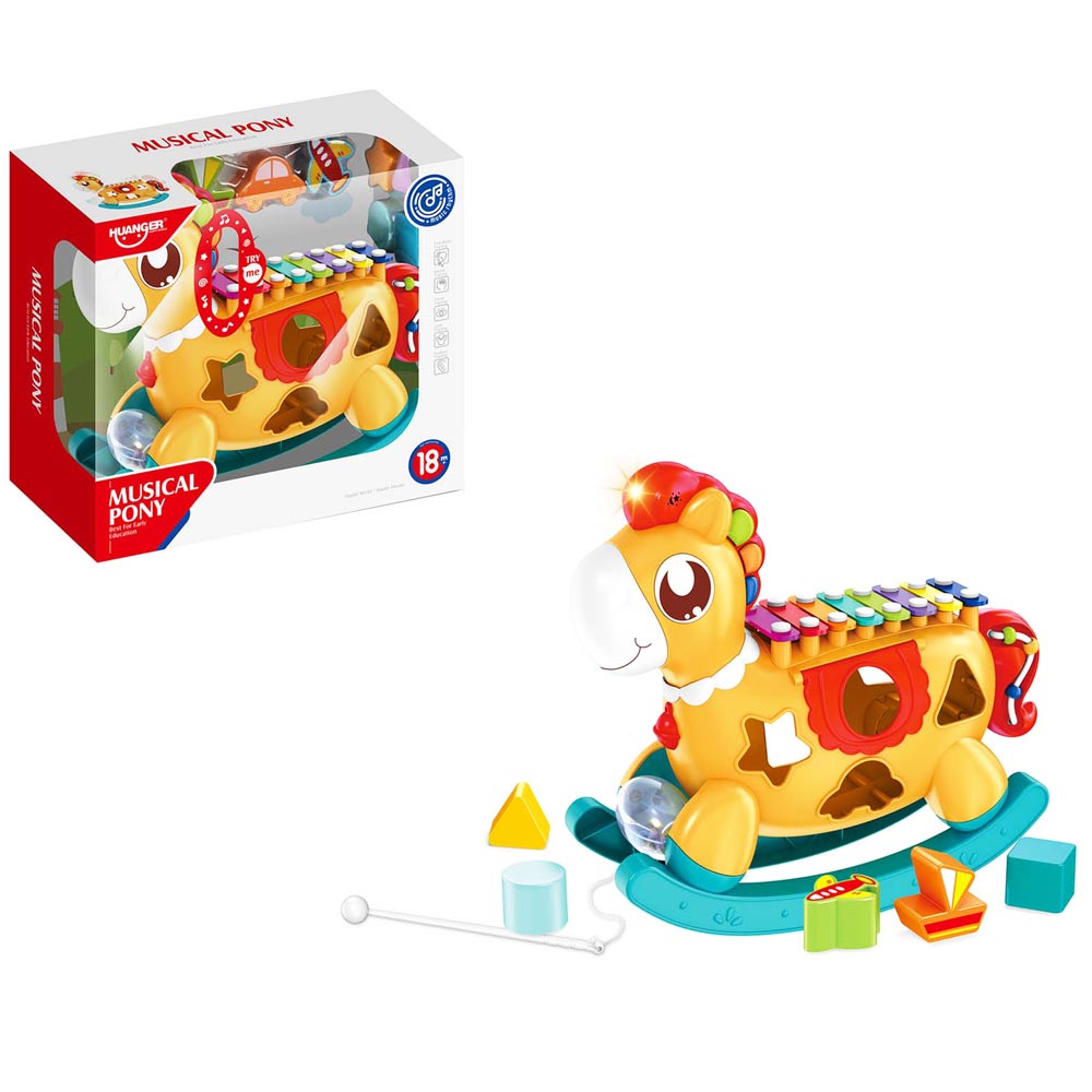 huanger musical pony xylophone