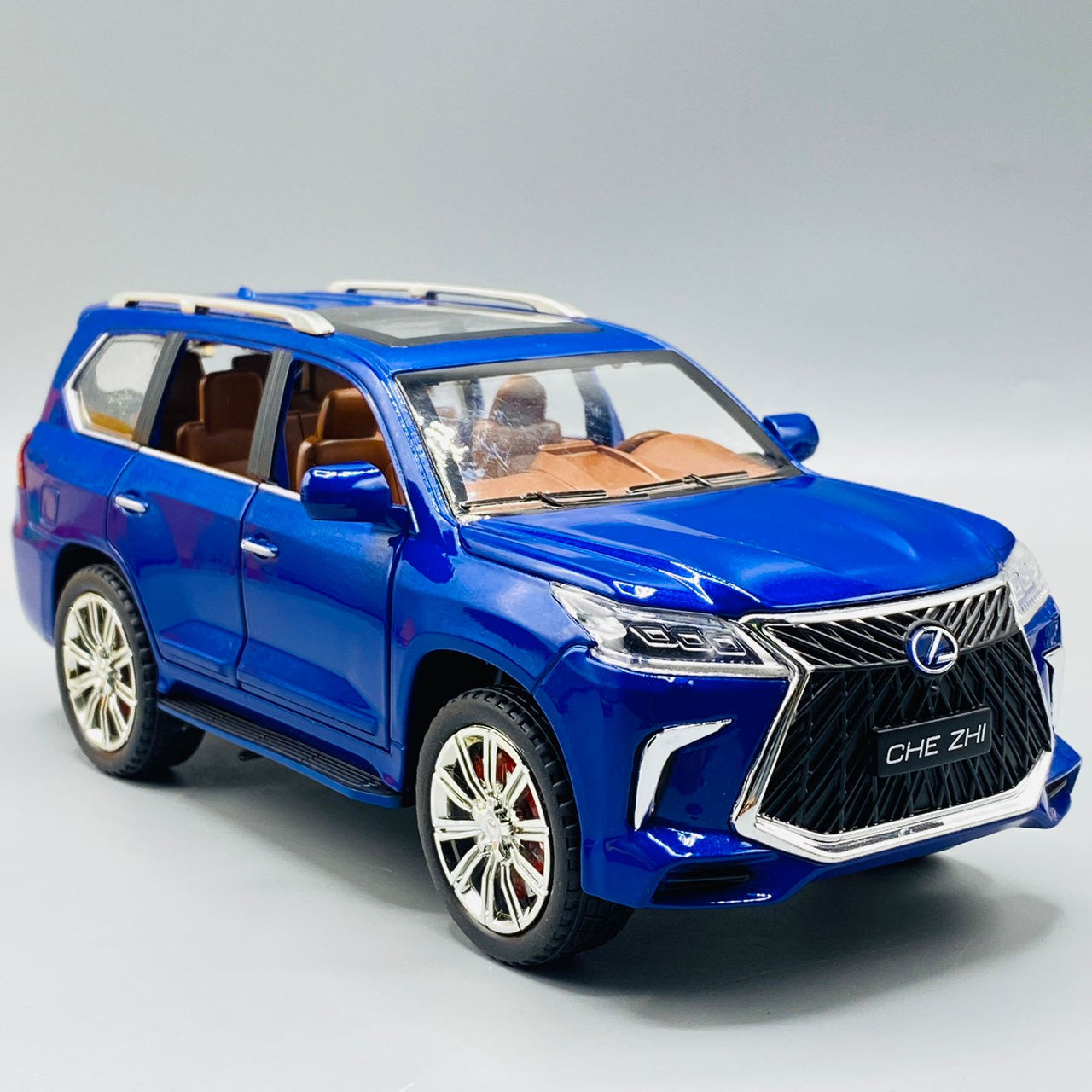 metal body lexus lx570 suv with lights and sound