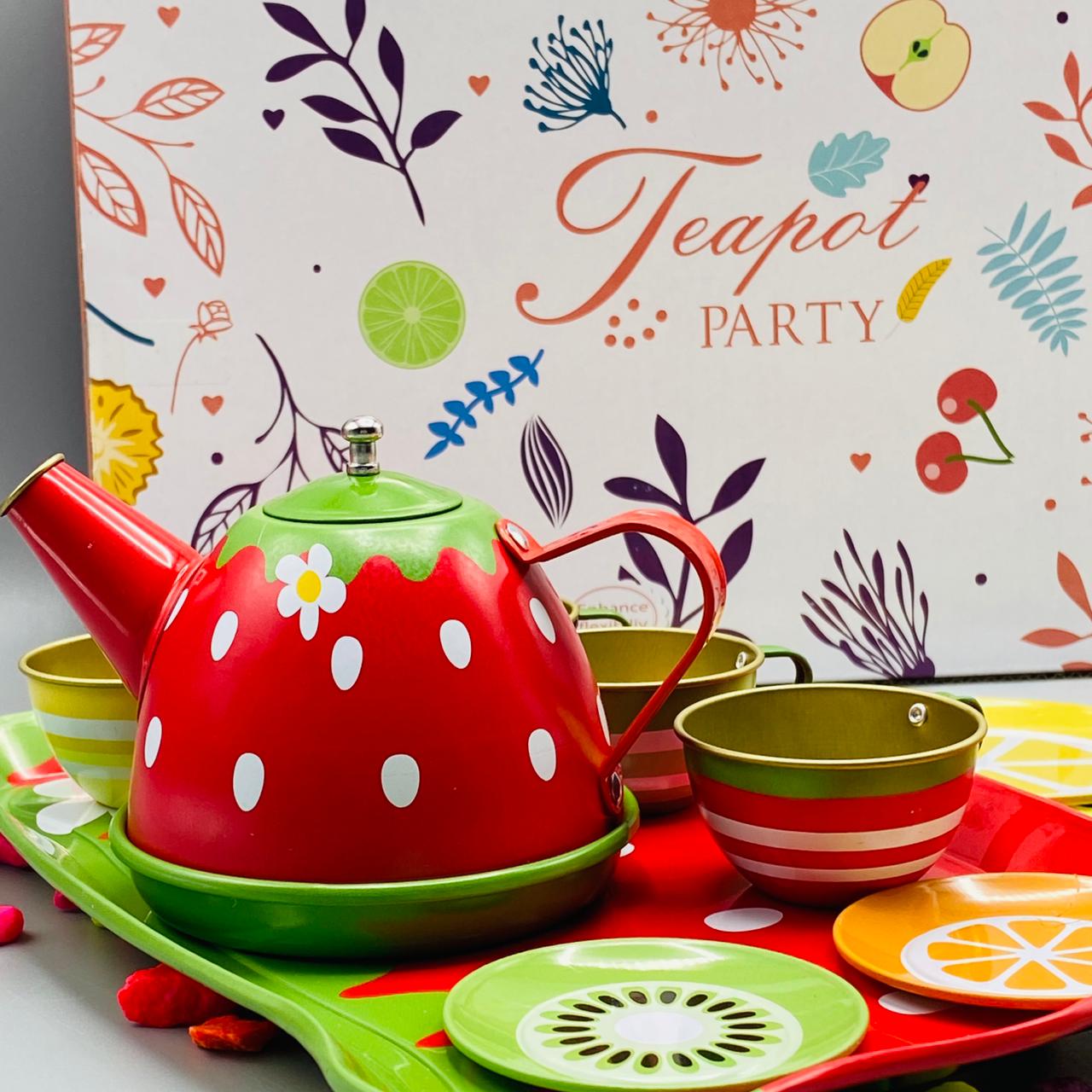 metal teapot party set tzp1