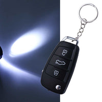 Thumbnail for Black Electric Shock Car Key Prank Toy Keychain