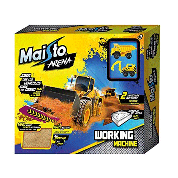 maisto arena working machine set