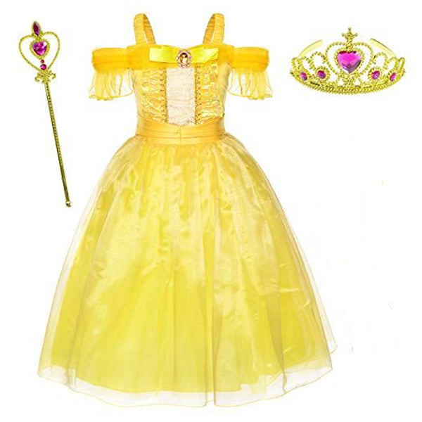 yellow beauty princess costume