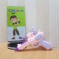 Thumbnail for child electric gun music police pistol with robot