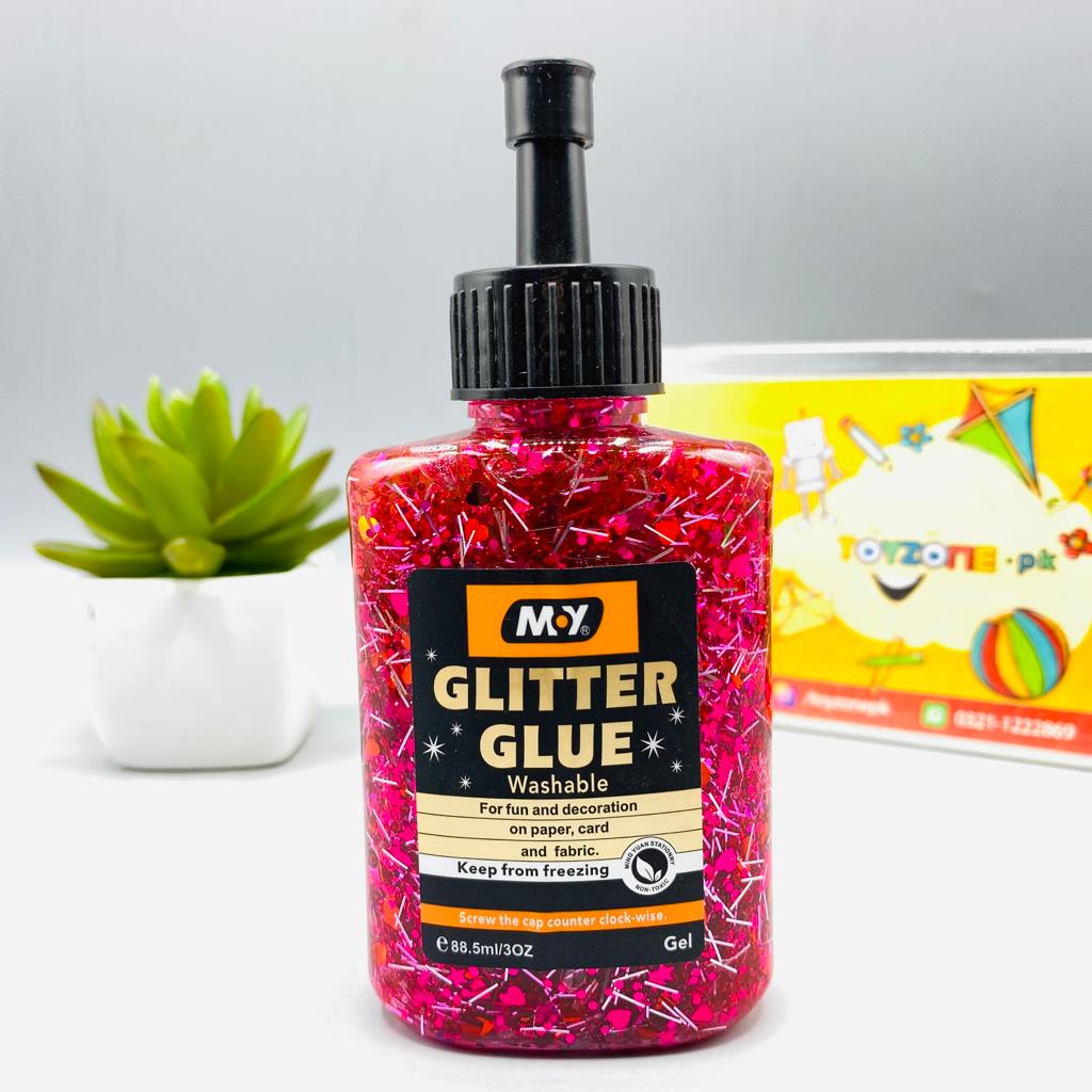 Colorful Glue Glitter Washable