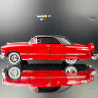 Thumbnail for Maisto 1950 Ford Scale 1/18 Red Diecast Car