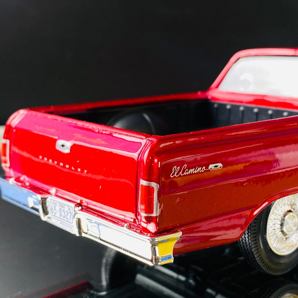 1965 Chevrolet El Camino Metallic Red 1/25 Scale