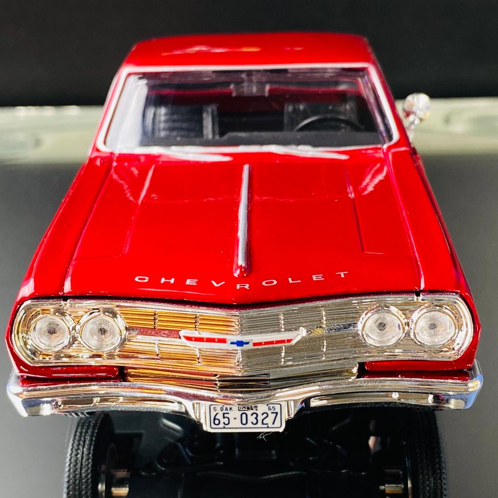 1965 Chevrolet El Camino Metallic Red 1/25 Scale