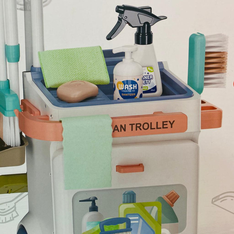 Cleaning trolley cheap for toddlers