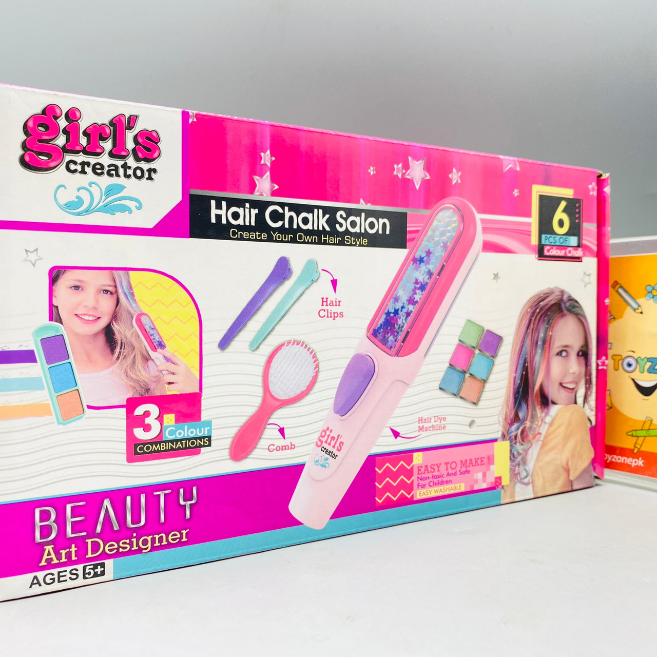 Style And Decorate With Hair Chalk Saloon 6 Pieces