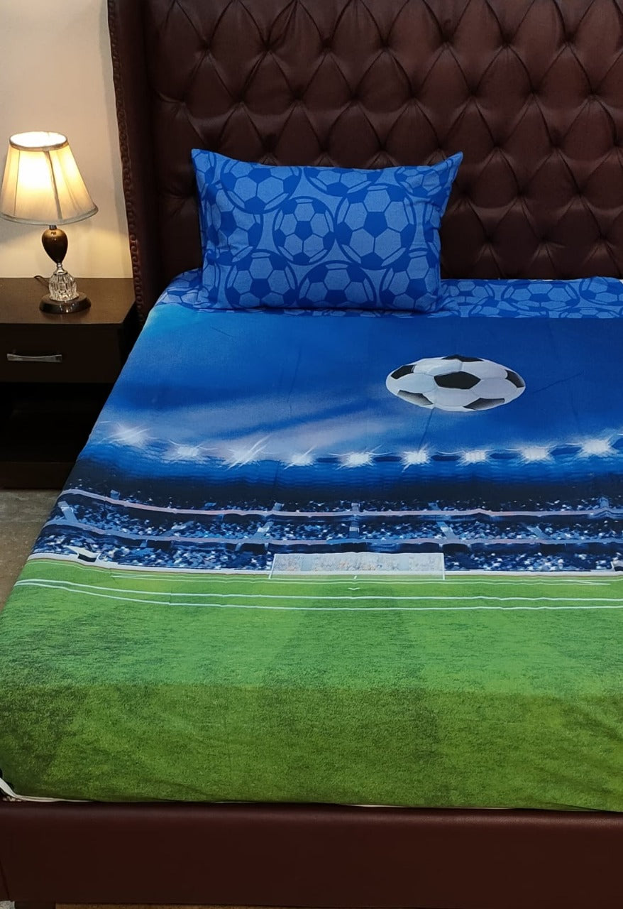 Football Bedsheet For Kids