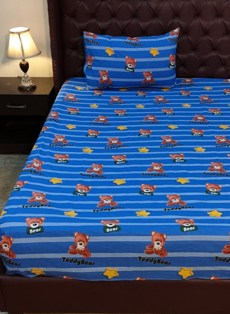 Teddy Bear Bedsheet For Kids