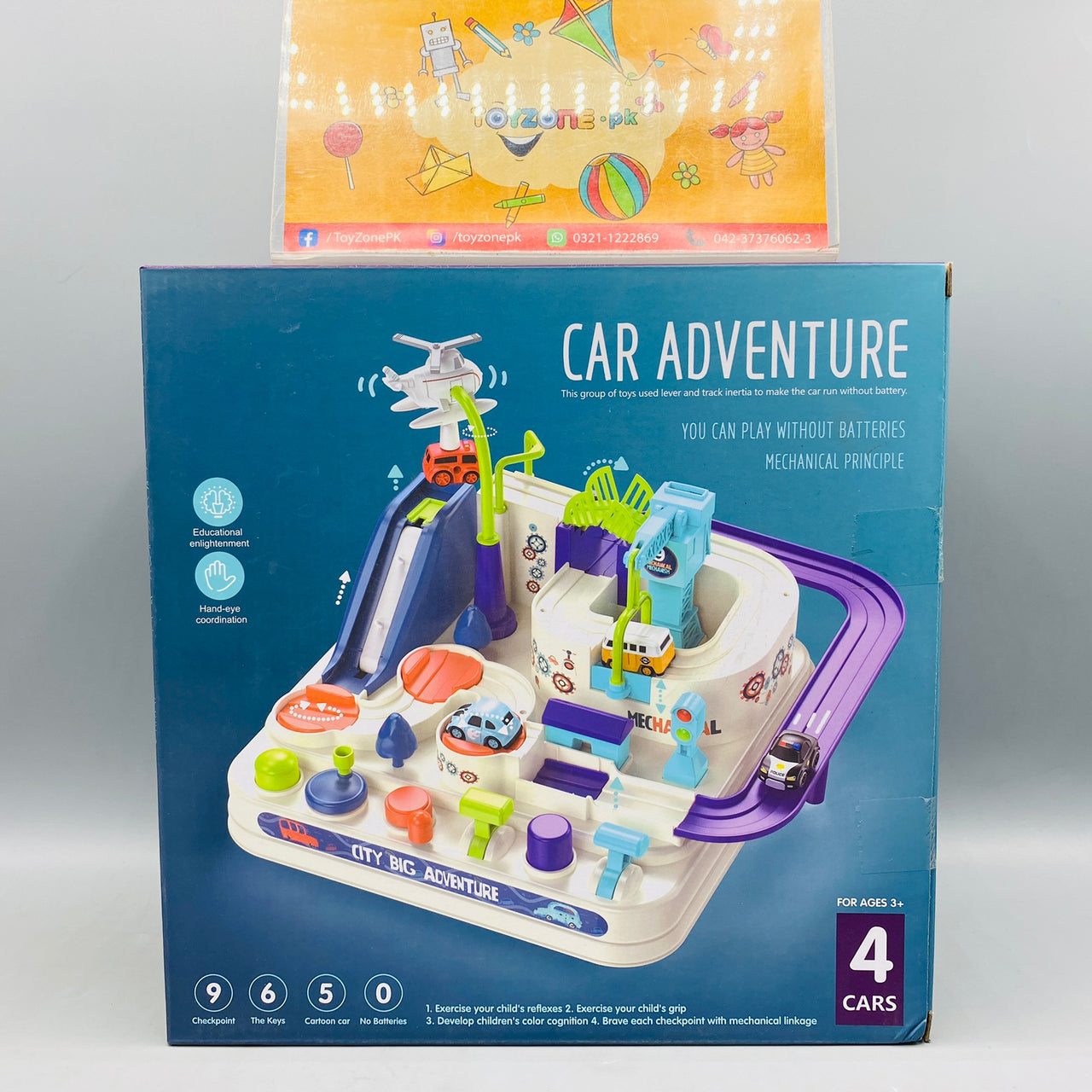 Manual Car Adventure Track Set