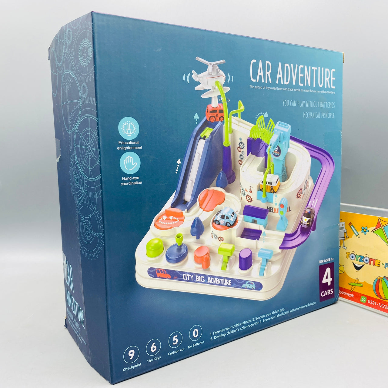 Manual Car Adventure Track Set