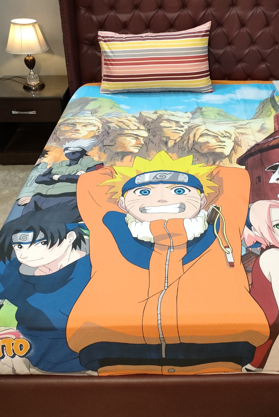 Anime characters kids Bedsheet