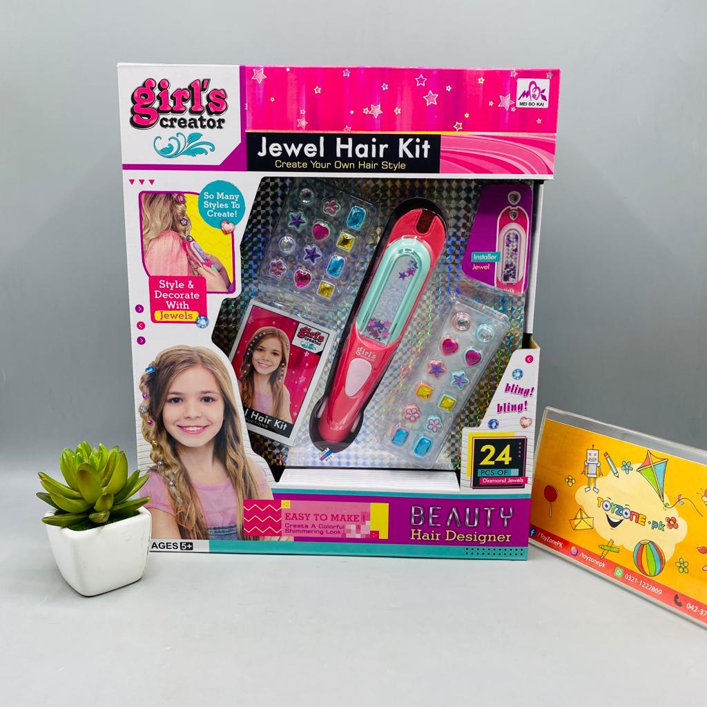 Girls Creator Jewel Hair Kit