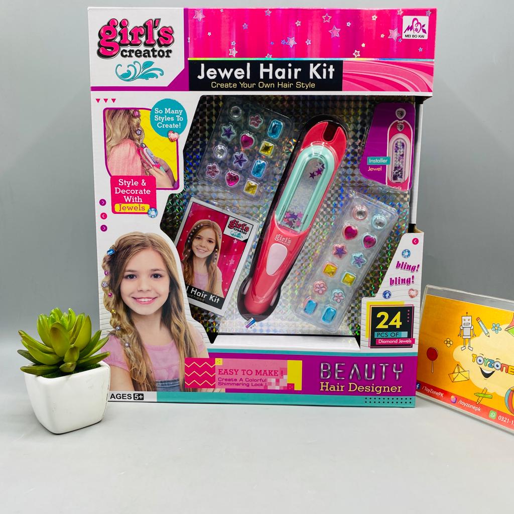 Girls Creator Jewel Hair Kit