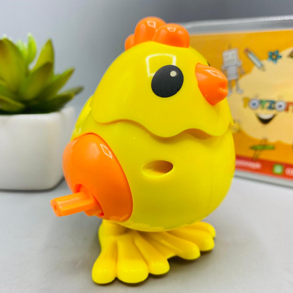 Jumping Chick Friction Toy