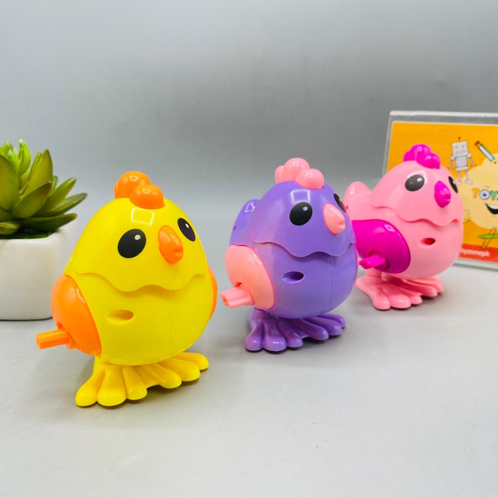 Jumping Chick Friction Toy