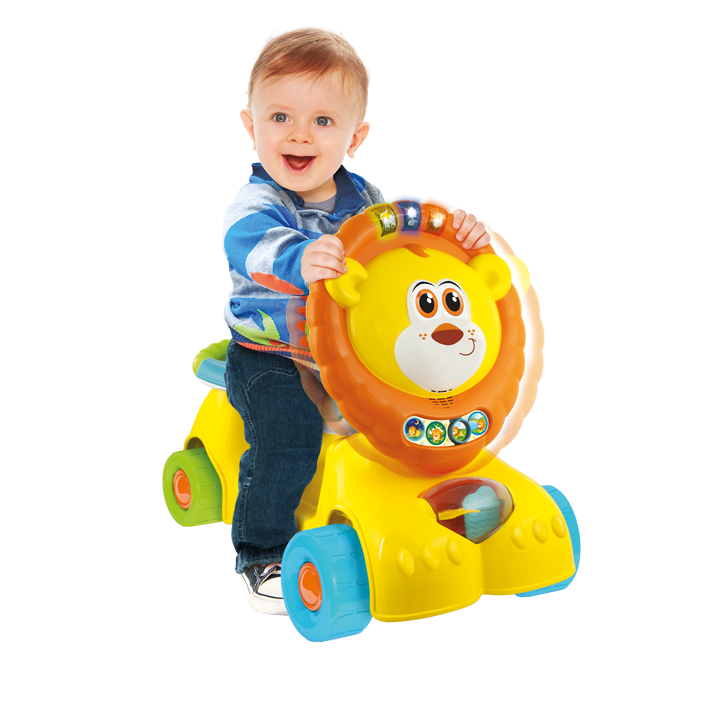 winfun 3 in 1 lion ride in scooter