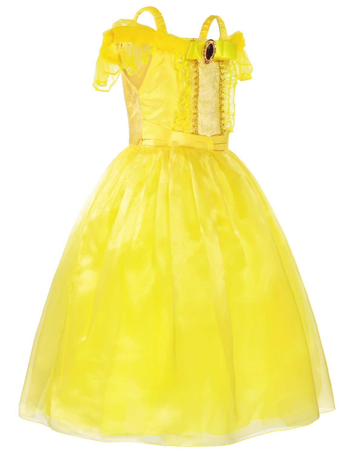 yellow beauty princess costume