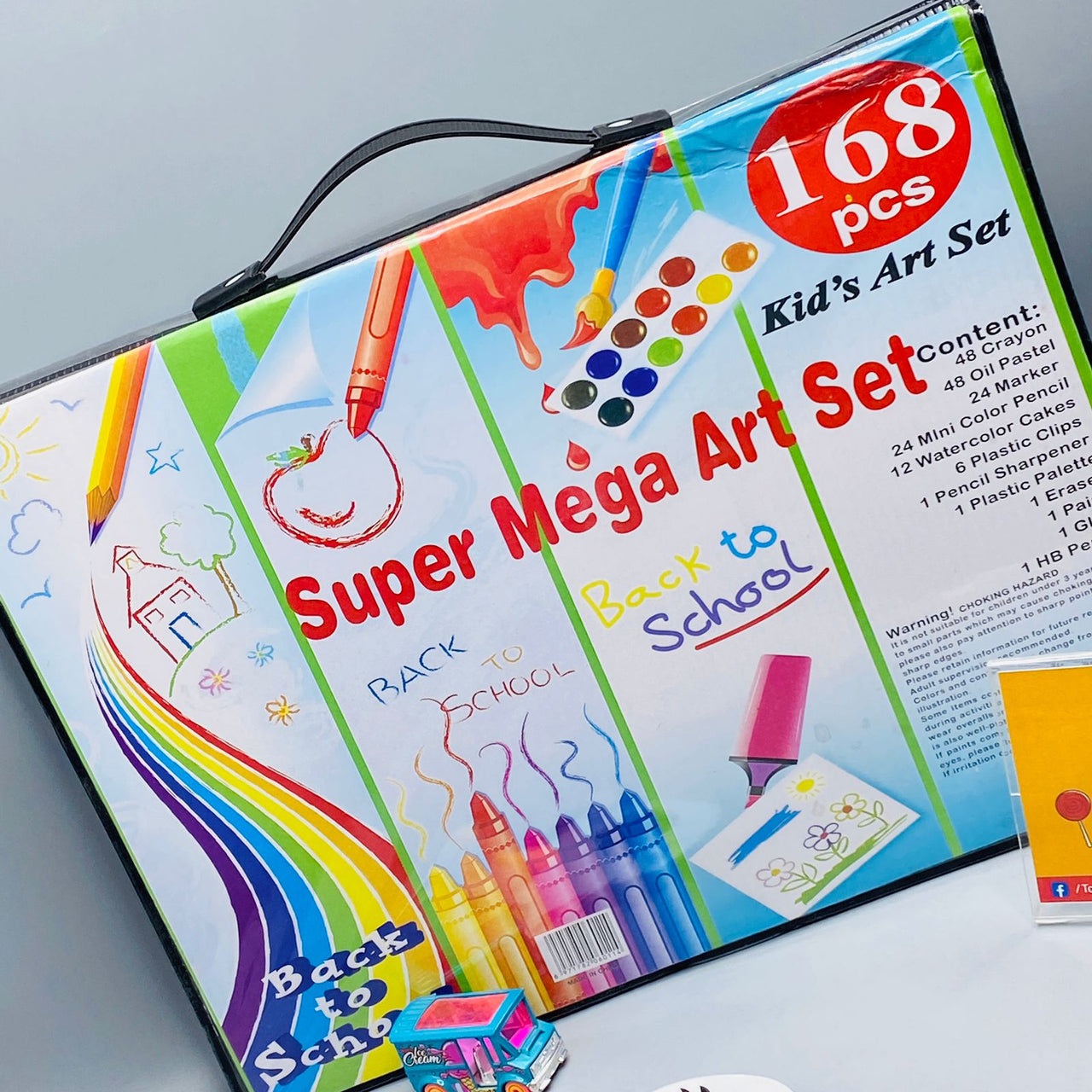 Back to School - Product details of 168 Pcs Super Mega Art