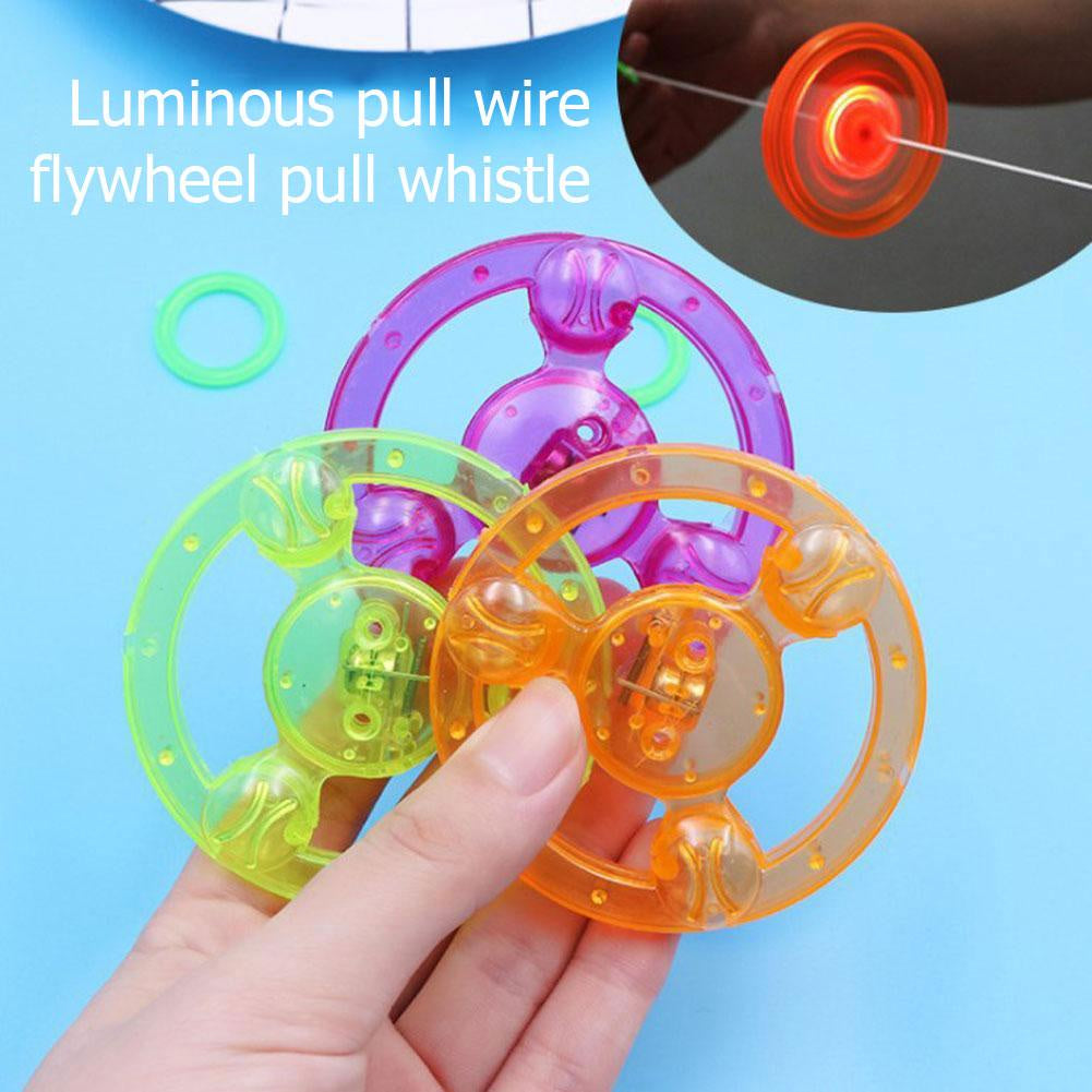 Creative Hand Pull Rope Flywheel Toy ,Pulling String Flywheel