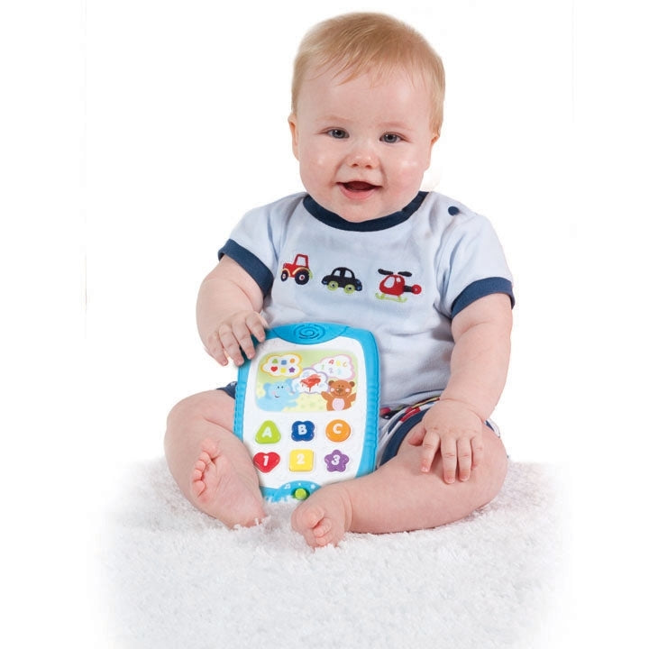 WinFun Baby'S Learning Pad Educational Tablet Pc, Blue