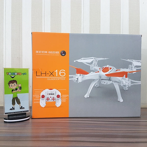 remote control quadcopter with 6 axis gyro lh x16