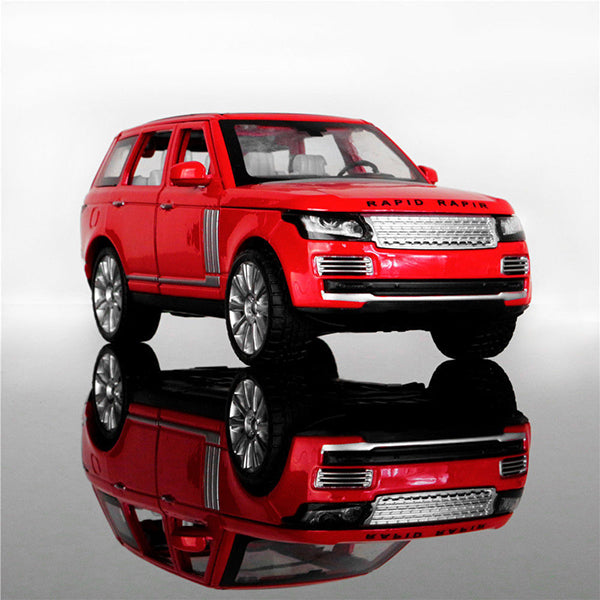 metal body range rover with lights sound